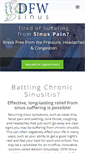 Mobile Screenshot of dfwsinus.com